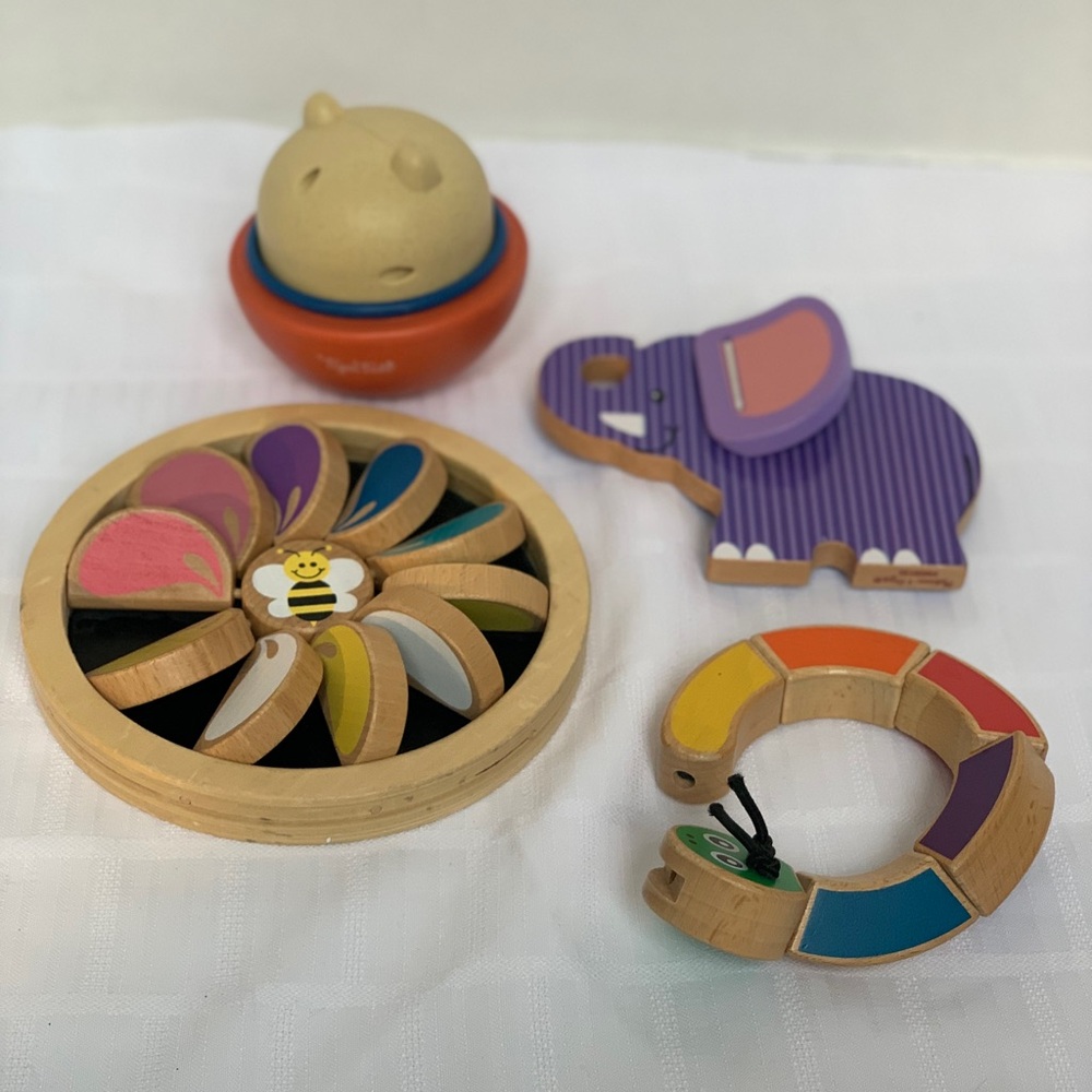 LOT OF BABY TOYS | Set of 4 | Eco Friendly Toys